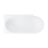 Freestanding Single Ended Left Hand Corner Bath 1650 x 780mm - Faro