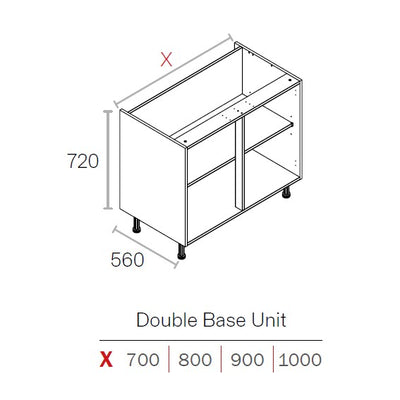 Excel-Cab Double Base Cabinets