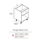 Excel-Cab Single Base Cabinets