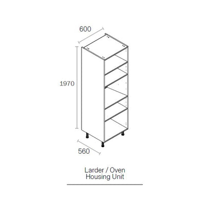 Excel-Cab Larder Oven Housing Cabinets