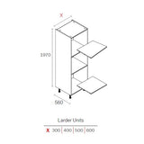 Excel-Cab Larder Cabinets