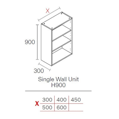 Excel-Cab Single Wall Cabinets