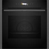 NEFF B6ACH7HG0B Built In Single Oven Electric - Black / Graphite