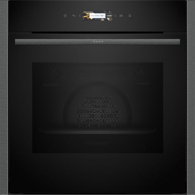NEFF B6ACH7HG0B Built In Single Oven Electric - Black / Graphite