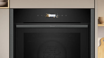 NEFF B54CR71G0B Built In Single Oven Electric - Black / Graphite
