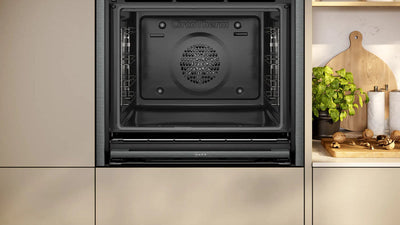 NEFF B54CR71G0B Built In Single Oven Electric - Black / Graphite