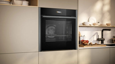 NEFF B54CR71G0B Built In Single Oven Electric - Black / Graphite