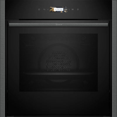NEFF B54CR71G0B Built In Single Oven Electric - Black / Graphite