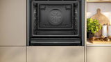 NEFF B64CS71G0B Built In Single Oven Electric - Black / Graphite