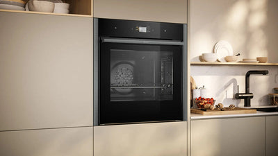 NEFF B64CS71G0B Built In Single Oven Electric - Black / Graphite