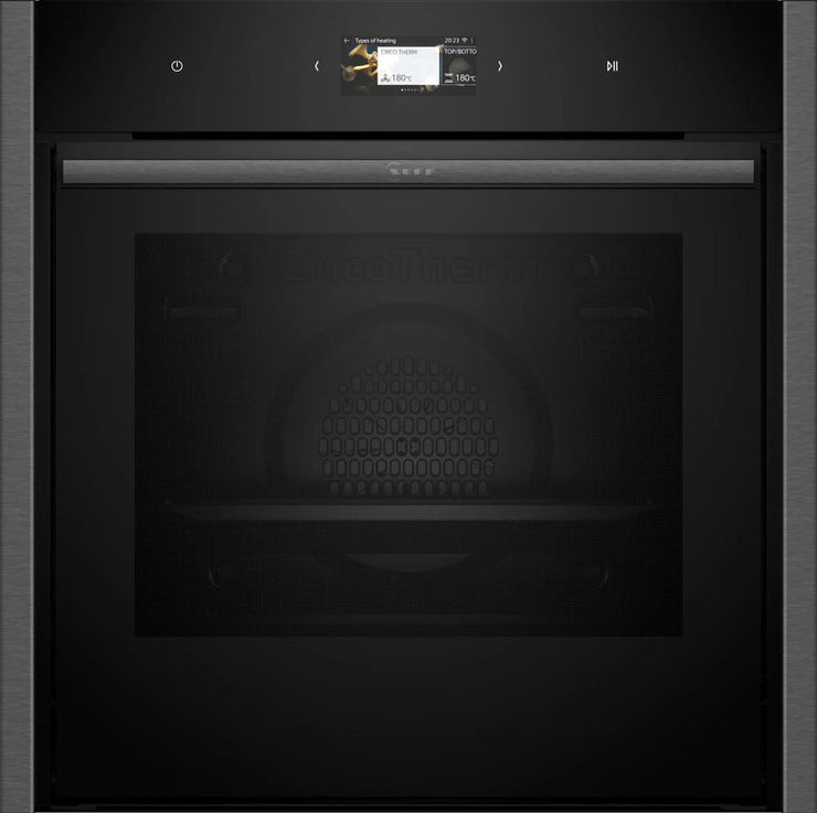 NEFF B64CS71G0B Built In Single Oven Electric - Black / Graphite