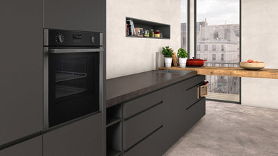 NEFF B6ACH7HG0B Built In Single Oven Electric - Black / Graphite