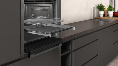 NEFF B6ACH7HG0B Built In Single Oven Electric - Black / Graphite