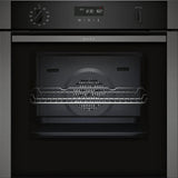 NEFF B6ACH7HG0B Built In Single Oven Electric - Black / Graphite