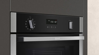 NEFF B6ACH7HH0B Built In Single Oven Electric - Stainless Steel