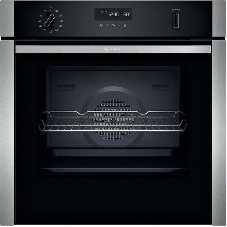 NEFF B6ACH7HH0B Built In Single Oven Electric - Stainless Steel
