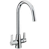 Bristan Inox Kitchen Sink 1 Bowl & Echo Easyfit Kitchen Mixer Tap Chrome