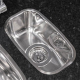 Reginox Comfort Integrated Stainless Steel Kitchen Sink - 0.5 Bowl With Waste