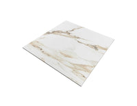 Calcatta Gold Polished 80cm x 80cm Marble Effect Tiles